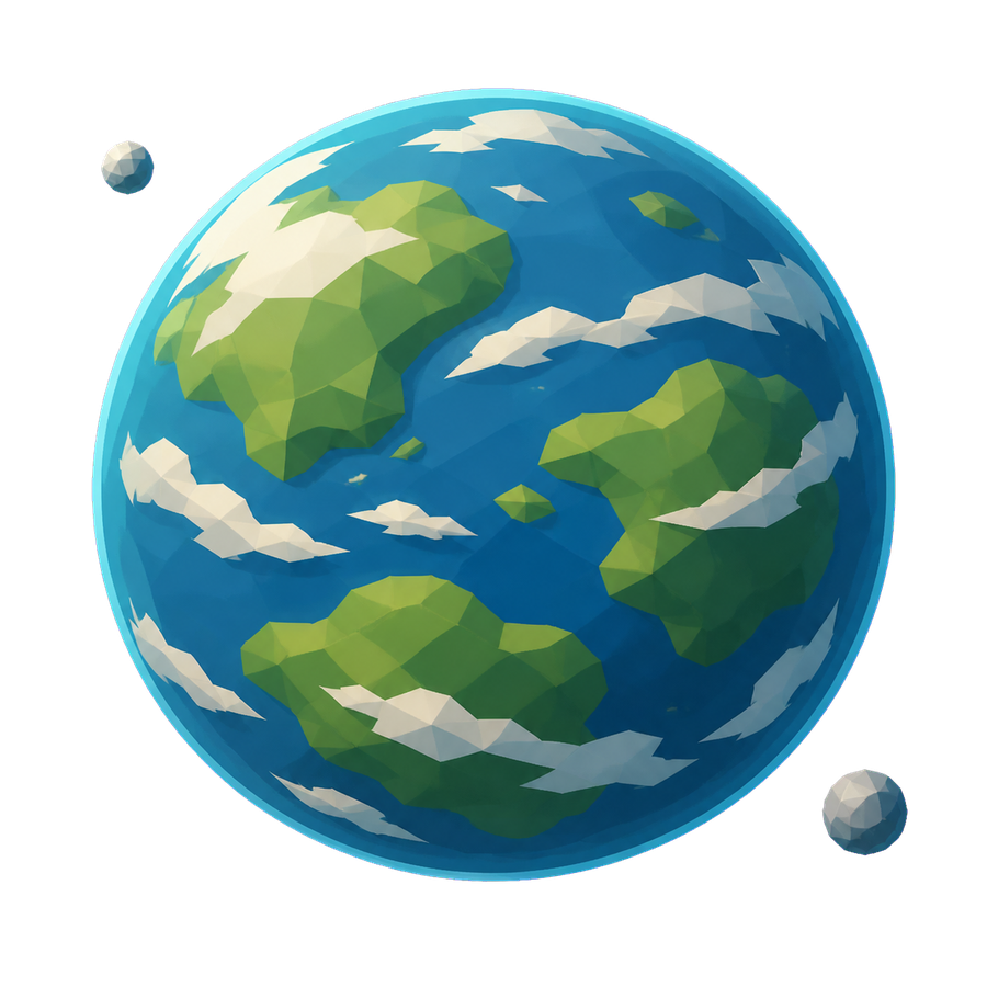 Asteron Prime from space