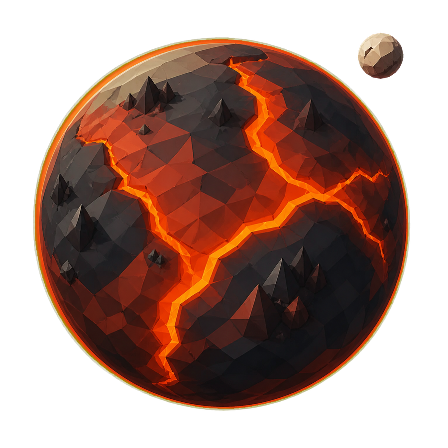 Vharos from space